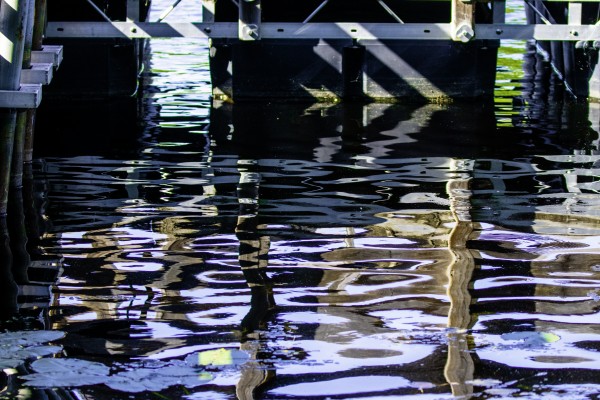 water reflection by Joe Riederer
